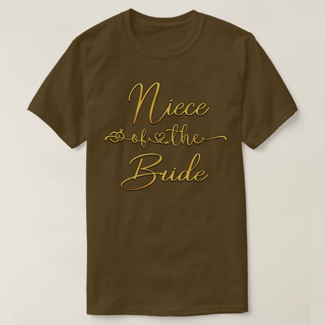 Die Ideen des Bride Bridal-Polterabends T-Shirt (Design vorne)