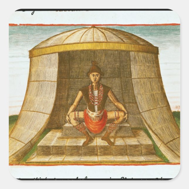 Die Idol Kiwasa Quadratischer Aufkleber (Vorderseite)