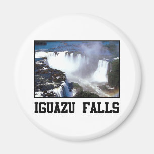 Die Iguaçu-Wasserfälle Magnet