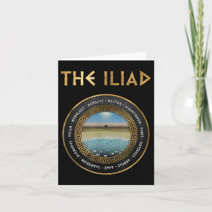Die Iliad-Helden des Trojanischen Krieges Karte
