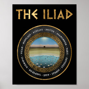 Die Iliad-Helden des Trojanischen Krieges Poster