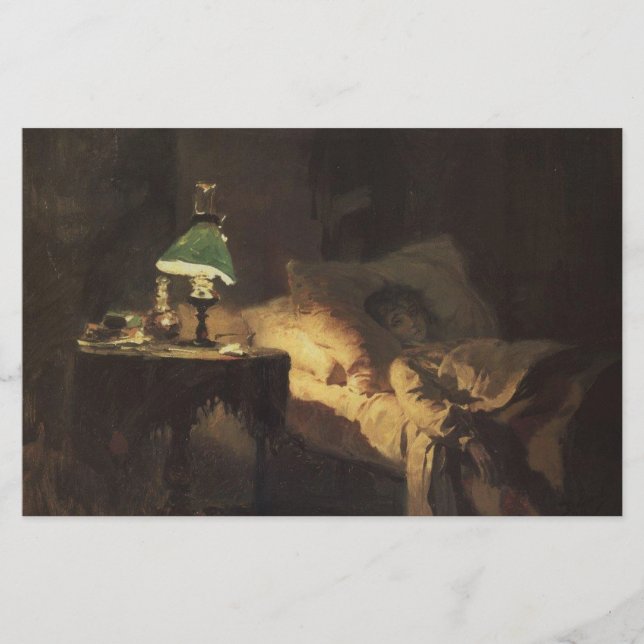 Die Ill-Frau (von Wassily Polenov) Briefpapier (Vorderseite)