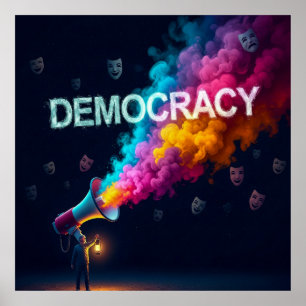 Die Illusion der Demokratie Poster