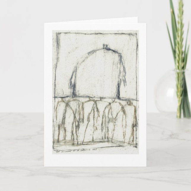 Die Illusion eines eigenen Selbst durch Mike Hesel Karte (Vorderseite)
