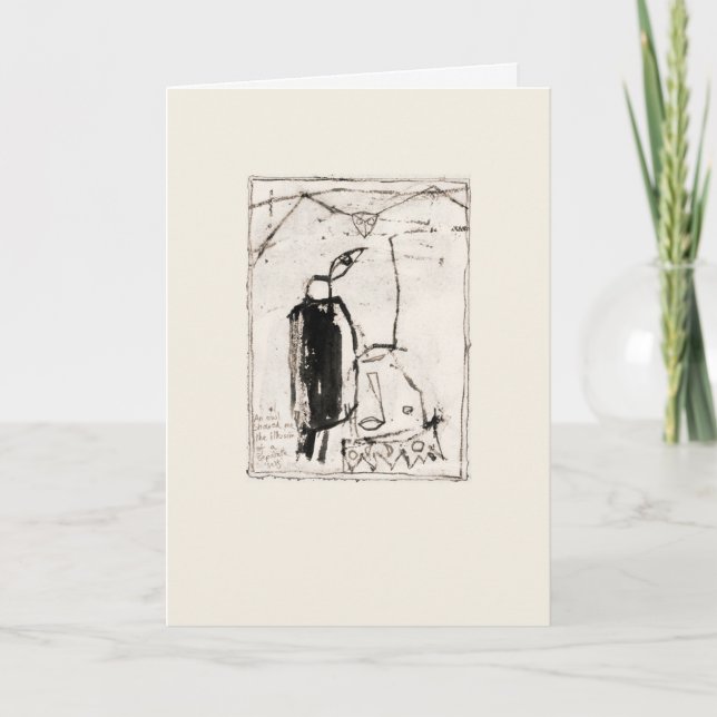 Die Illusion eines eigenen Selbst Karte (Vorderseite)