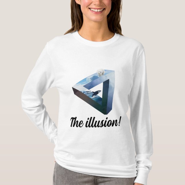 Die Illusion T-Shirt (Vorderseite)