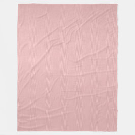 Die Illusion von rosa Moiré Fleecedecke