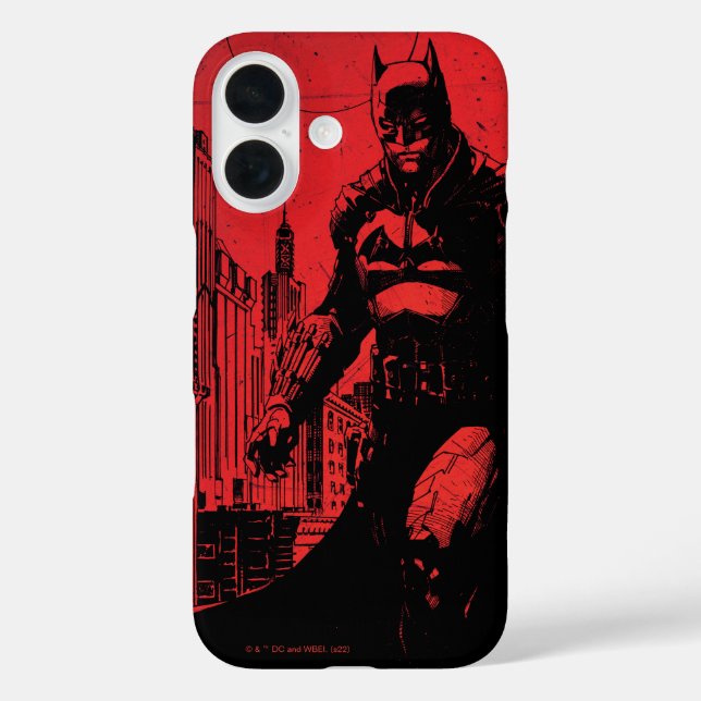 Die Illustration des Comic Batman Case-Mate iPhone Hülle (Rückseite)
