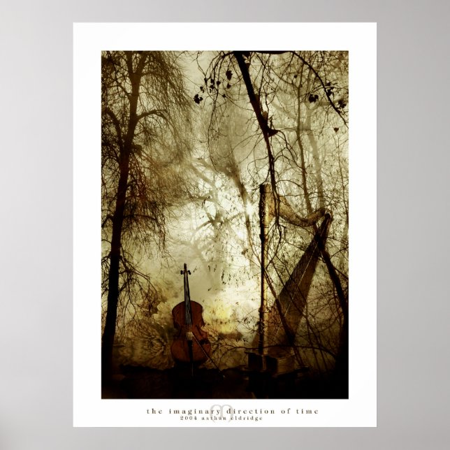 Die imaginäre Richtung der Zeit Poster (Vorne)