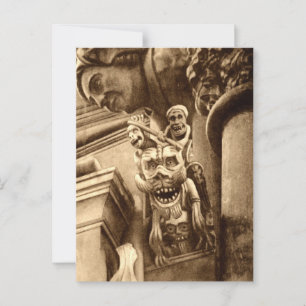 Die imposante gotische Kathedrale 1912 Vintag Postkarte