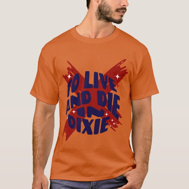 Die in Dixie Alabama T Shirt Erreichbarkeit (Vorderseite)