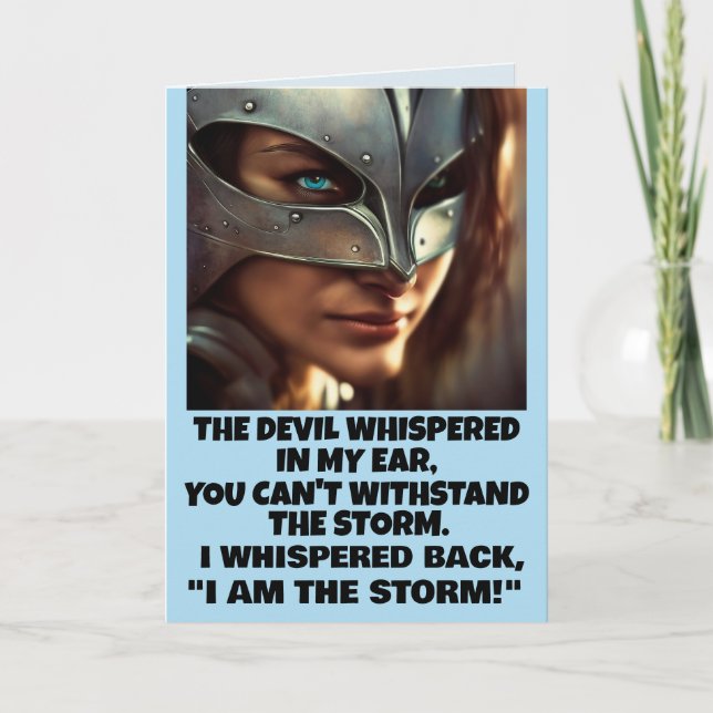 DIE IN MEINEN OHREN HERRSCHENDE KARTE (Vorderseite)