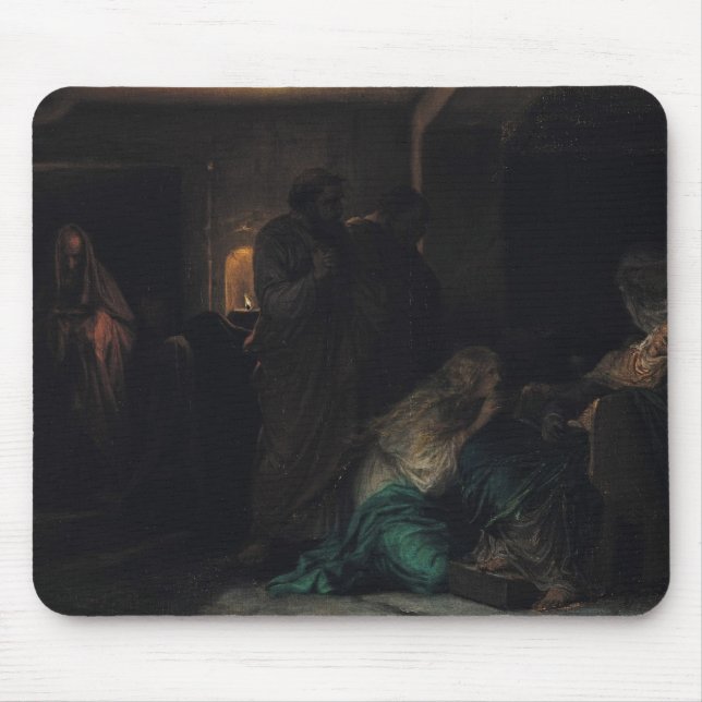 Die in Ohnmacht fallende Jungfrau, 1856 Mousepad (Vorne)