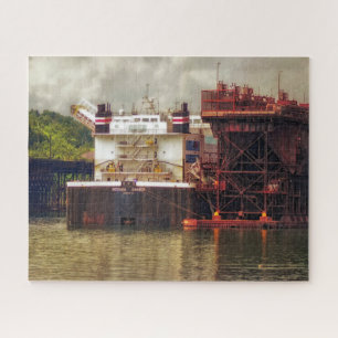Die Indiana Two Harbors Minnesota am Lake Superior Puzzle