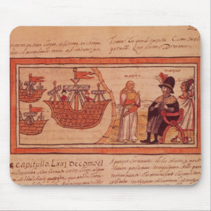 Die indische Prinzessin Malinche oder Dona Marina Mousepad