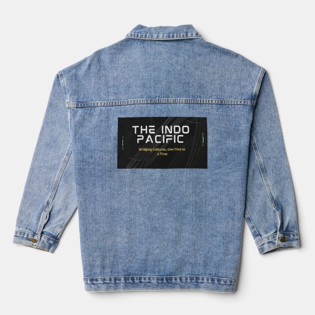DIE INDO-PAZIFISCHE FRAU DENIUM JEANSJACKE (Rückseite)