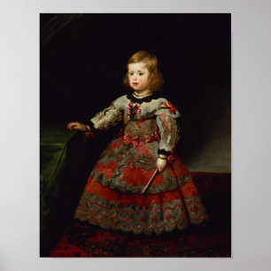 Die Infanta Maria Margarita in Österreich Poster