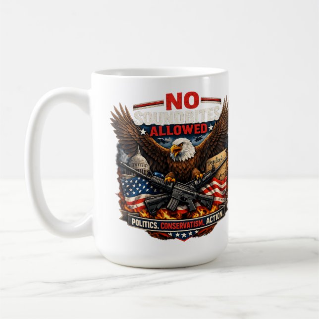 Die Informierten Kaffeetasse (Links)