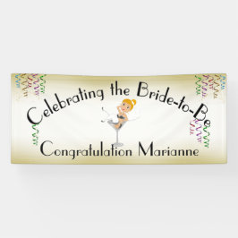 Die Ingwer Braut zum Duschen / Party Banner