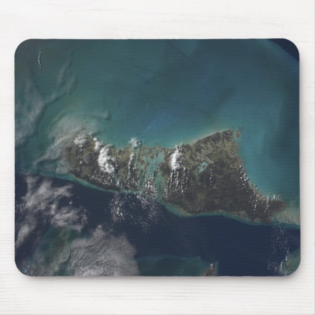 Die Insel der Bahamas-Andros Mousepad (Vorne)