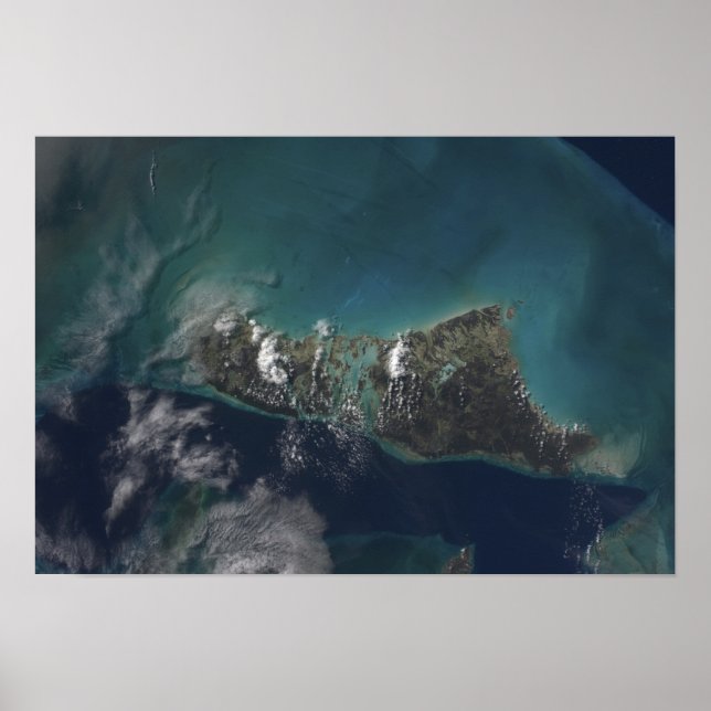 Die Insel der Bahamas-Andros Poster (Vorne)