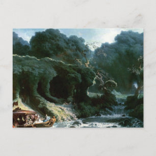 Die Insel der Liebe von Jean Honore Fragonard Post Postkarte