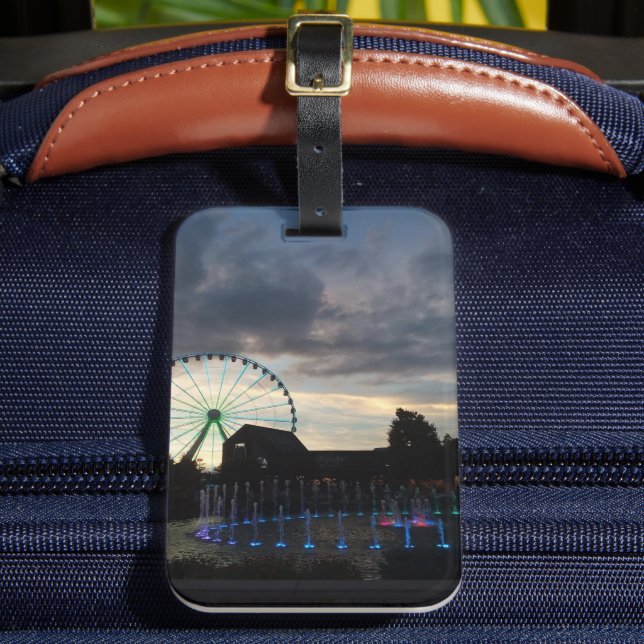 Die Insel der Taubenschmiede Gepäckanhänger (Vorderseite Insitu 2)