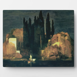 Die Insel der Toten, 1880 (Öl auf Leinwand) Fotoplatte