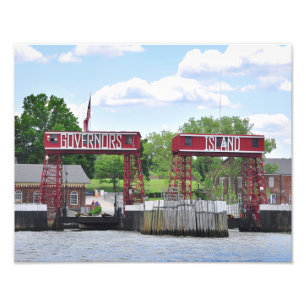 Die Insel des Gouverneurs Fotodruck