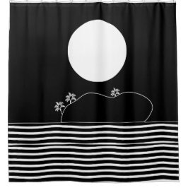 Die Insel Duschvorhang