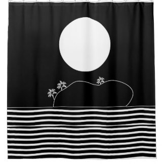 Die Insel Duschvorhang