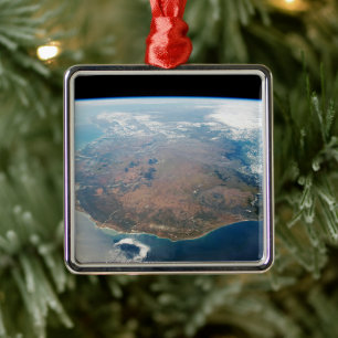 Die Insel Madagaskar. Ornament Aus Metall