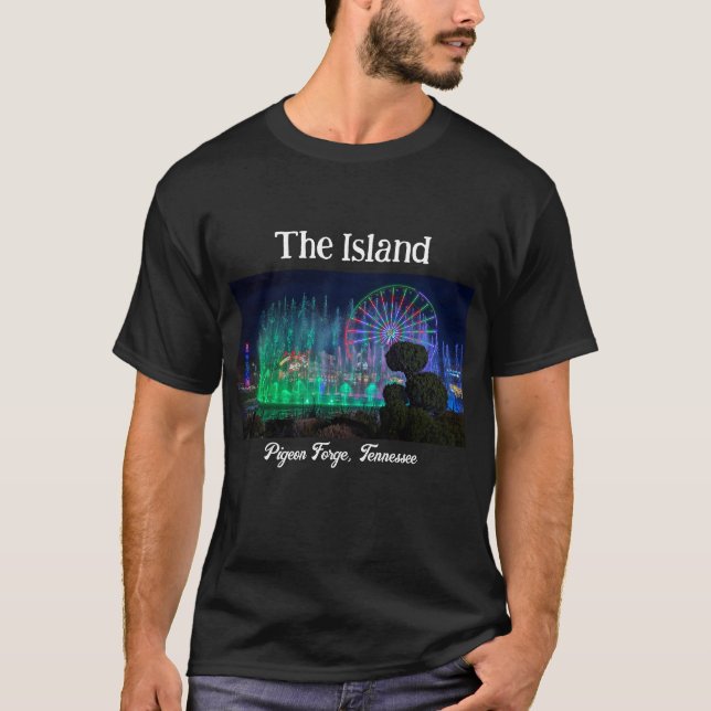 Die Insel Pigeon Forge, Tennessee Shirt (Vorderseite)