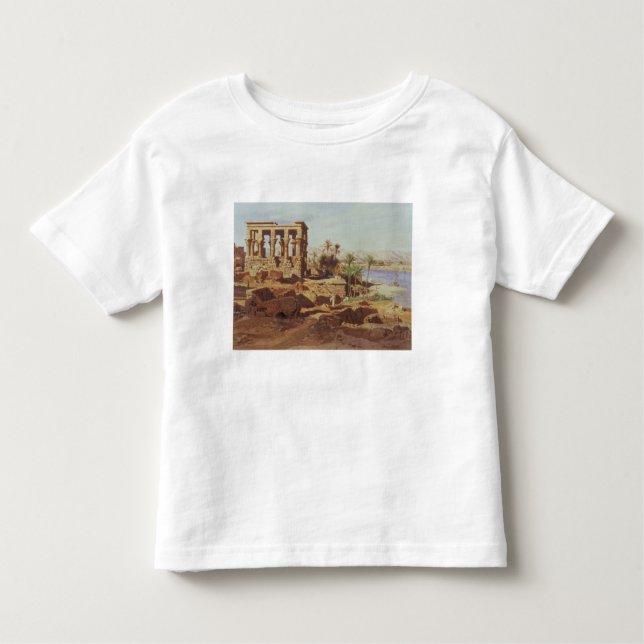Die Insel von Philae, 1866 (w/c) Kleinkind T-shirt (Vorderseite)