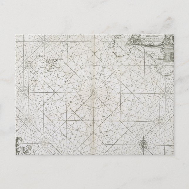 Die Inseln von Scilly & Cornwall Postkarte (Vorderseite)