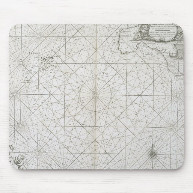 Die Inseln von Scilly u. von Cornwall Mousepad (Vorne)