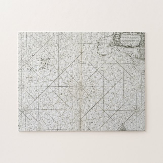 Die Inseln von Scilly u. von Cornwall Puzzle (Horizontal)