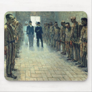 Die Inspektion (Öl auf Leinwand) Mousepad
