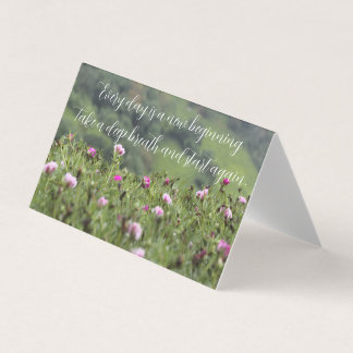 Die Inspiration der Natur Motivierend