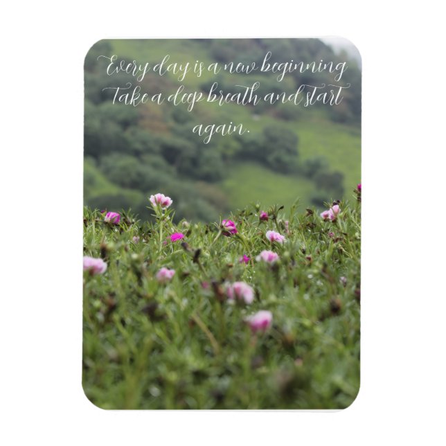 Die Inspiration der Natur Motivierend Magnet (Vertikal)