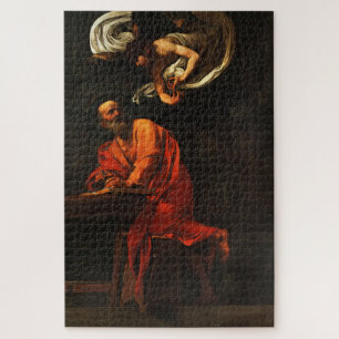 Die Inspiration von Saint Matthew von Caravaggio Puzzle