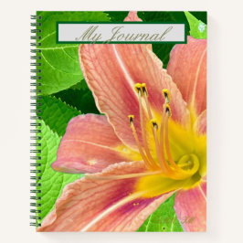 Die inspiriert Blume mit Blätter Notebook/ Journal Notizbuch