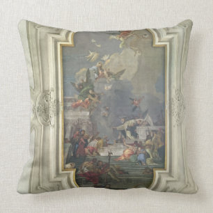 Die Institution des Rosenbeetes durch St Dominic Kissen