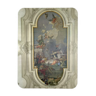 Die Institution des Rosenbeetes durch St Dominic Magnet