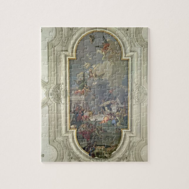 Die Institution des Rosenbeetes durch St Dominic Puzzle (Vertikal)