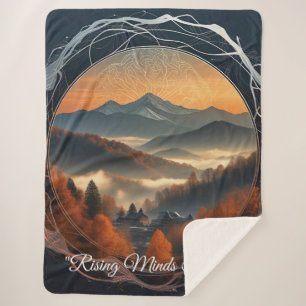 "Die Intelligenz der Natur vermischen" Sherpadecke