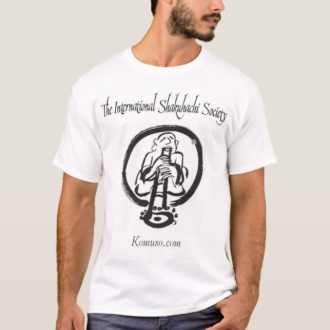 Die internationale Shakuhachi Gesellschaft T-Shirt (Vorderseite)