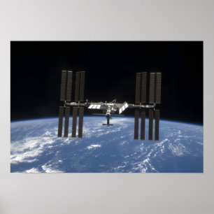 Die internationale Weltraumstation 12 Poster