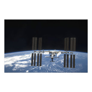 Die internationale Weltraumstation 18 Fotodruck