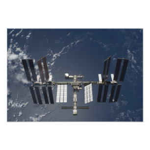 Die internationale Weltraumstation 4 Fotodruck